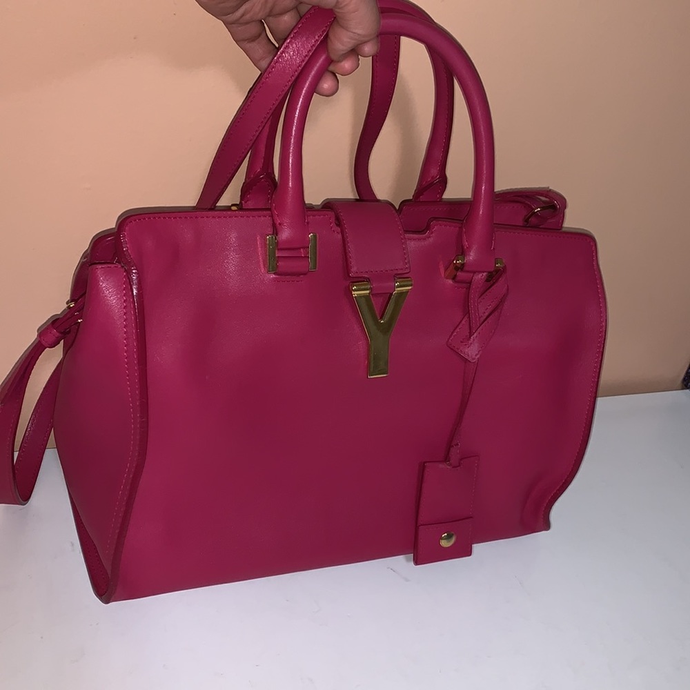 YSL cabas top handle/shoulder bag/across-body